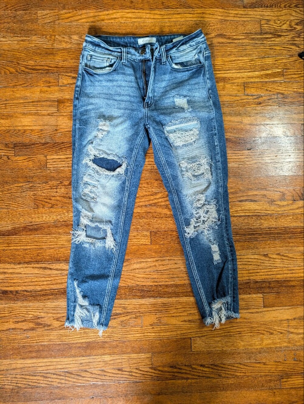 KanCan Distressed Blue Women's Jeans